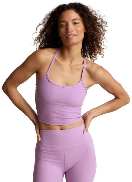 Beyond Yoga Spacedye Slim Racerback Cropped Tank at EverydayYoga