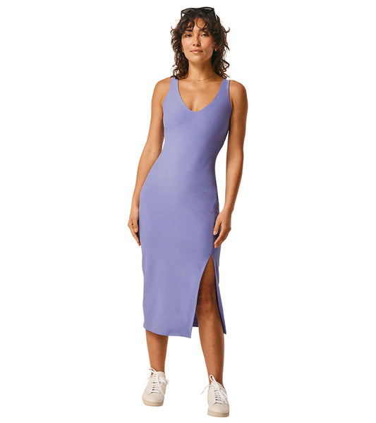 Beyond Yoga Spacedye Inspire Midi Dress | Darkest Night / XL Beyond Yoga Spacedye Inspire Midi Dress | Darkest Night / XL