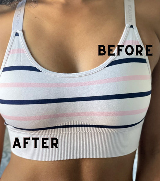 Honey Cloudz Women's Half Moon Non Slip Bra Pads at EverydayYoga.com
