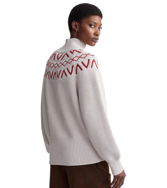 Varley Marcie Fairisle Yoke Knit at EverydayYoga.com - Free Shipping