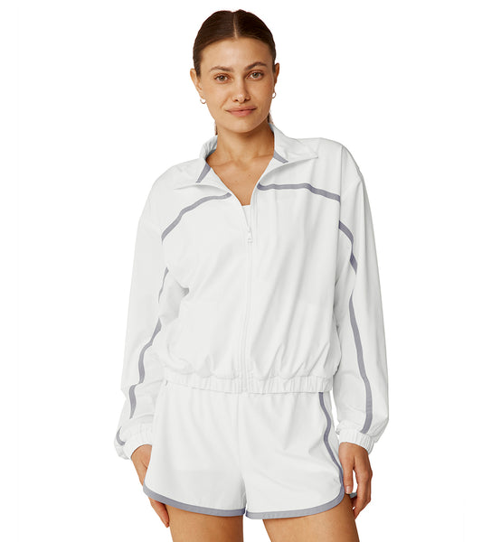 Beyond Yoga Go Retro Jacket at YogaOutlet.com - Free Shipping