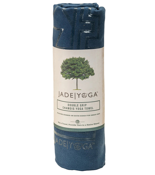 Jade Yoga Chamois Double Grip Yoga Mat Towel 72