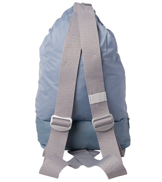 Manduka Be Series rucksack light pink and gray Manduka Be Series Rucksak at EverydayYoga.com main image 2