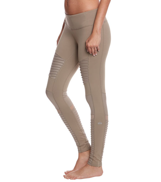 Alo Yoga Athena Moto Yoga Leggings at YogaOutlet.com