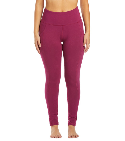 Marika Brooke High-rise Tummy Control Legging In Grey