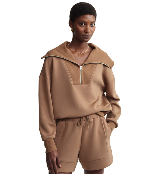 Varley Catherine Half Zip Sweat at YogaOutlet.com - Free Shipping