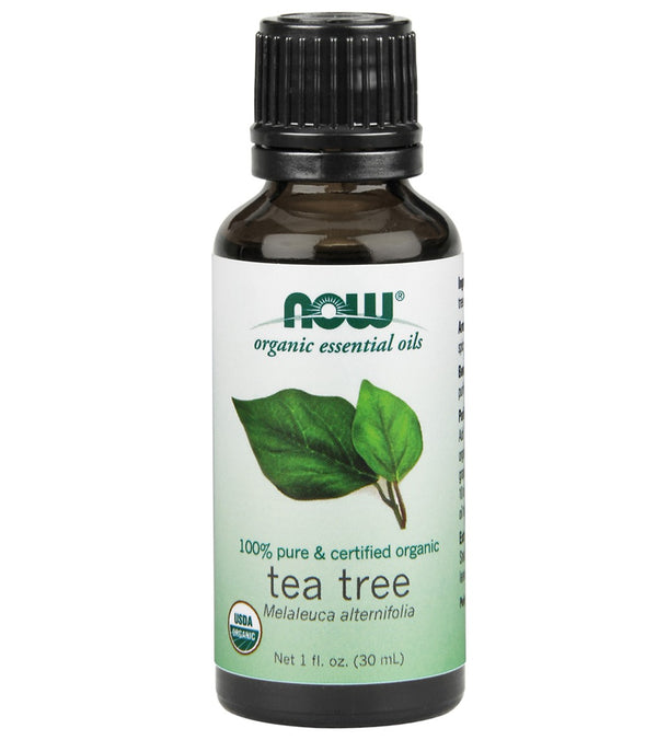 NOW Organic Tea Tree Essential Oil 1 oz