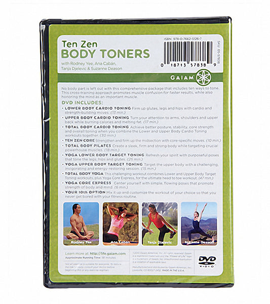  Ten Zen Body Toners : Rodney Yee, Tanja Djevelic