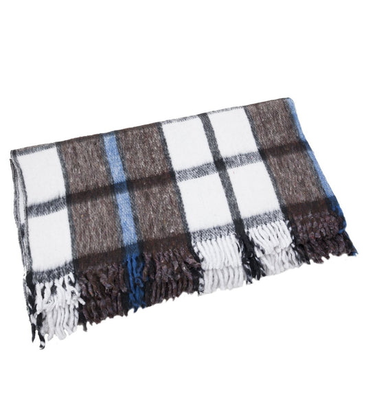 Hugger Mugger Recycled Plaid Blanket at