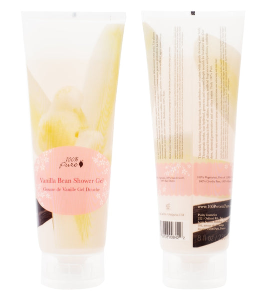 100 Pure Vanilla Bean Shower Gel 8 oz. at