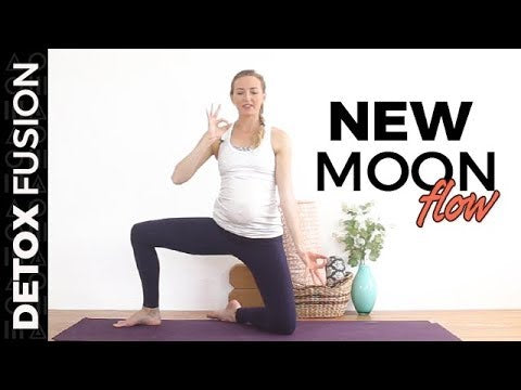 Day 17 - New Moon Flow | Vinyasa Yoga | Pranayama | Meditation (25-Min)