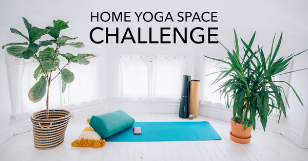 At Home Yoga Space Challenge