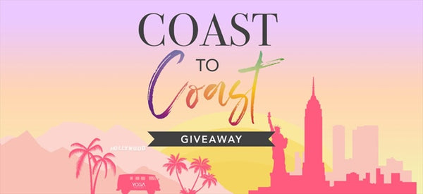 Introducing the YogaOutlet Coast to Coast GIVEAWAY!