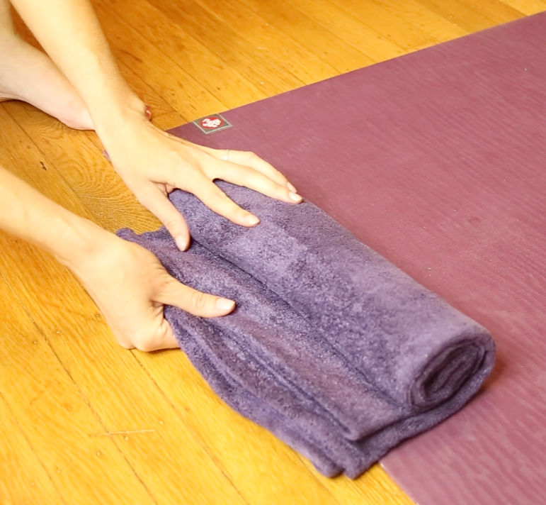 Yoga towel for hot top yoga