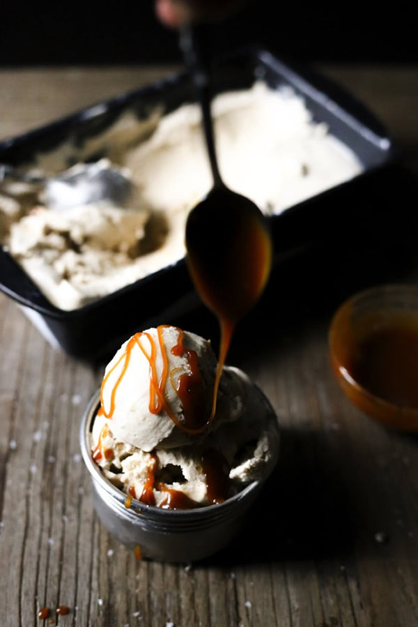 Healthy Eats: Vegan Salted Caramel Ice Cream