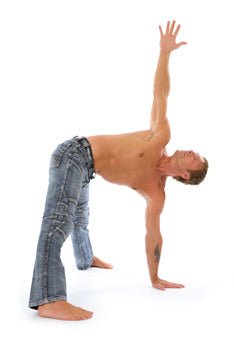 How to Do Revolved Wide-Legged Standing Forward Fold in Yoga
