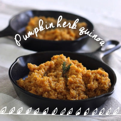 Healthy Eats: Pumpkin Herb Quinoa