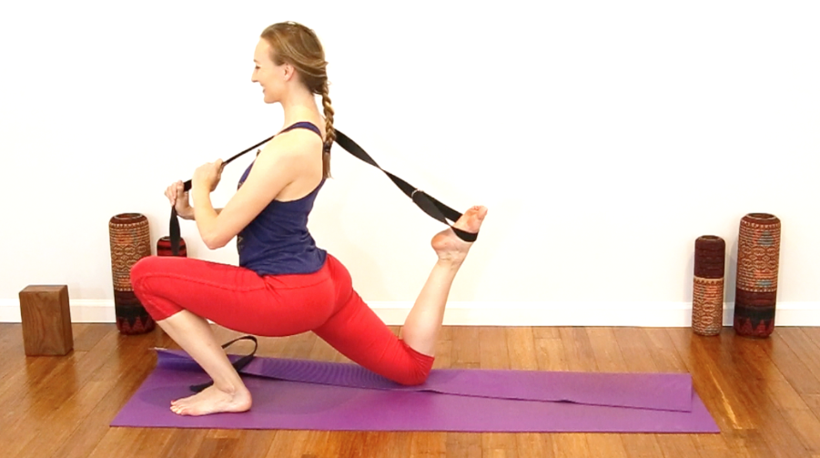 How To Use Yoga Straps To Improve Shoulder Mobility and Trunk
