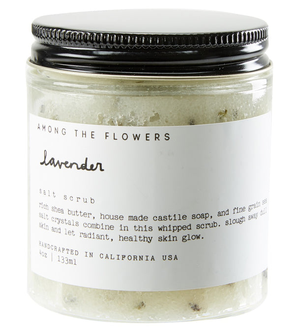 Among The Flowers Lavender Salt Scrub
