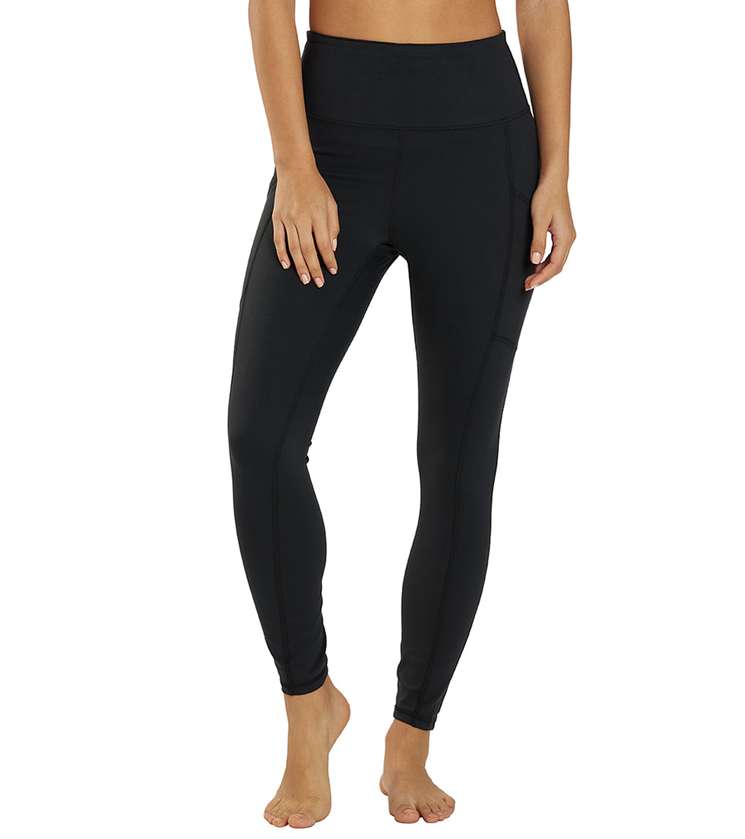 Balance Collection Eclipse Easy Elasitc-Free Waistband Ankle Legging at  YogaOutlet.com - Free Shipping –