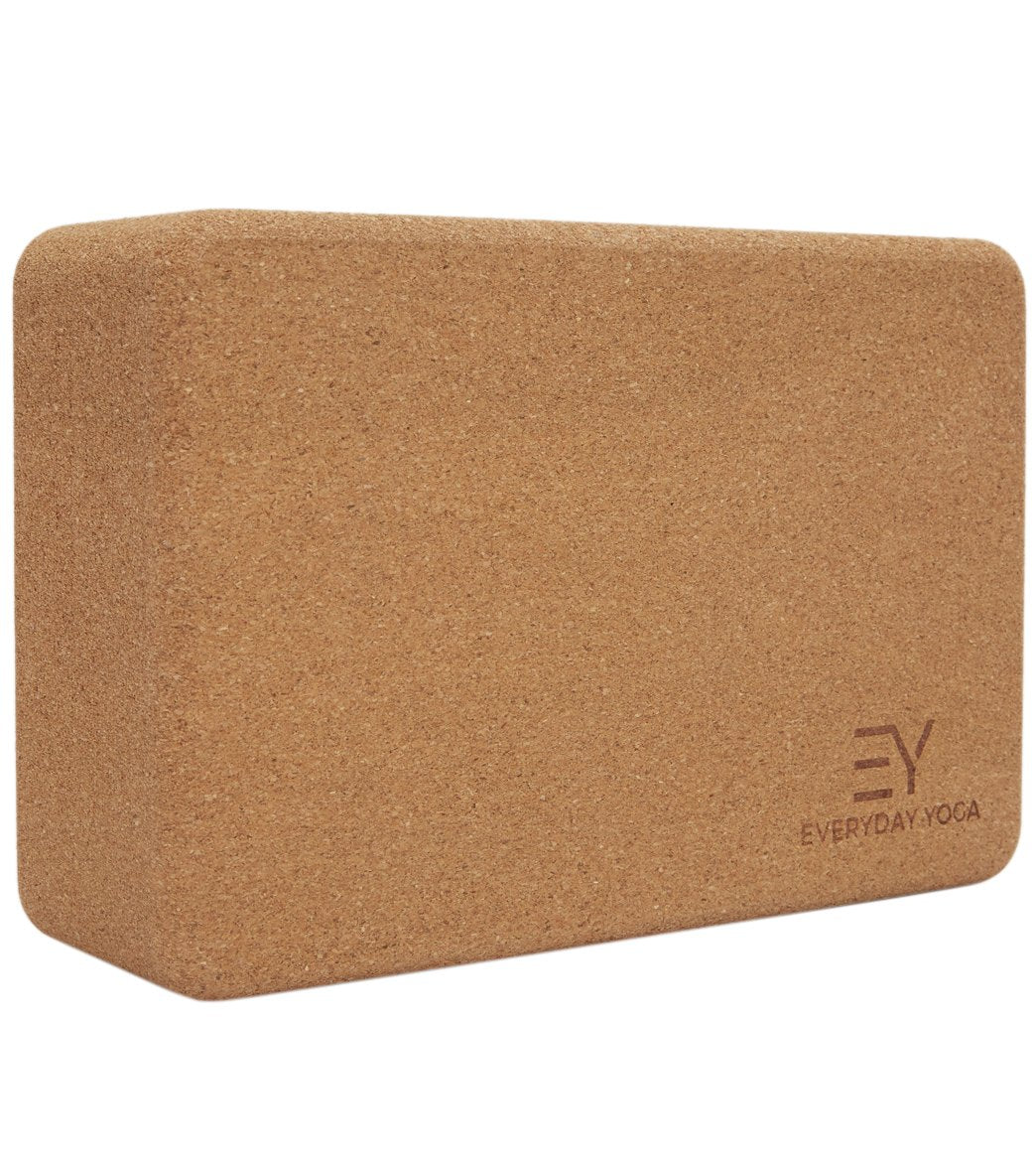 Everyday Yoga Cork Yoga Block - Thumbnail 2