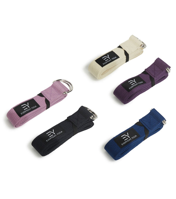 Infinity Strap - 100% Cotton Yoga Strap For Stretching, Physical Therapy & Alignment (No Hardware)