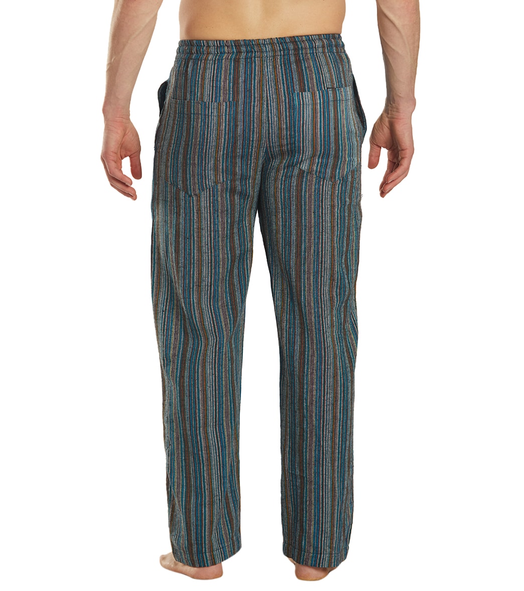 Wide leg cotton yoga pants hotsell