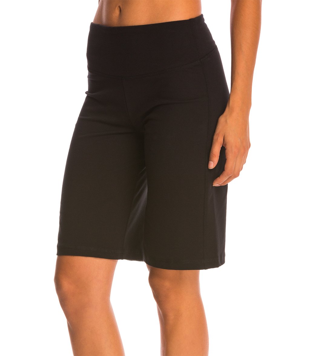 Marika Becca Tummy Control Bermuda Shorts at EverydayYoga.com Marika Becca Tummy Control Bermuda Shorts at EverydayYoga.com