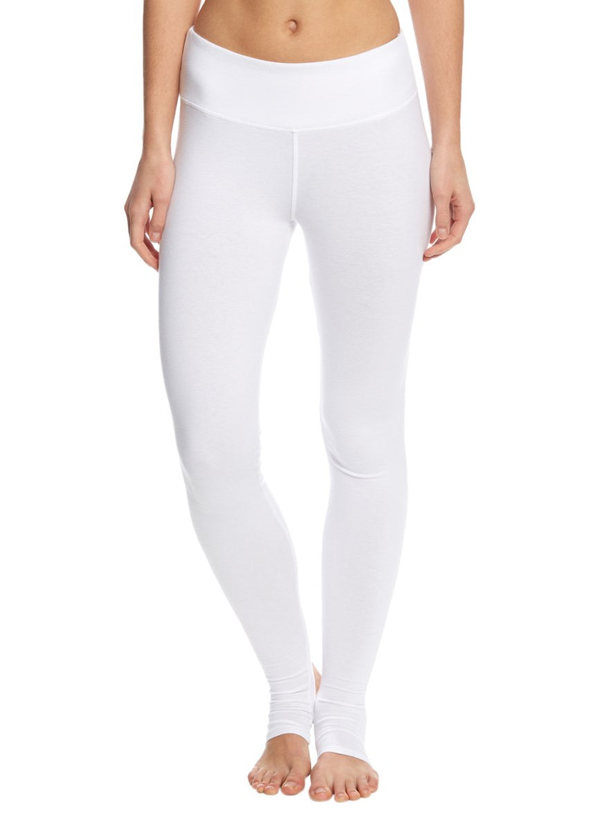 Hard Tail Flat Waist Cotton Stirrup Legging at - Main Image