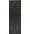 Everyday Yoga alignment yoga mat in black with grey alignment guides. This non-slip mat features detailed alignment markings to help improve posture and balance during practice. Ideal for home workouts and studio sessions.