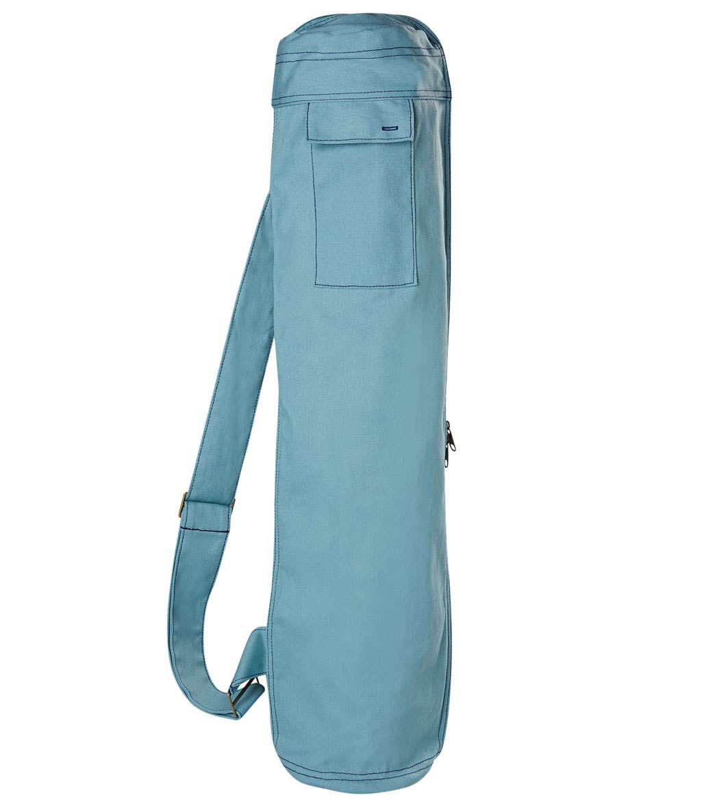Sac Tapis De Yoga Gaiam Vert Et Blanc - Grande Taille Avec Poche Cargo - Occasion