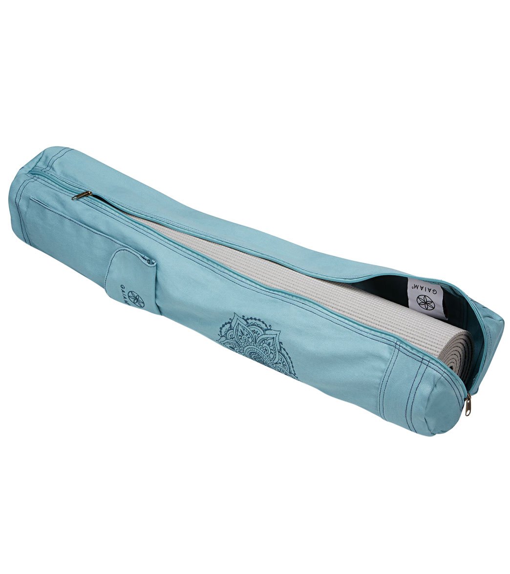 Gaiam Niagara Embroidered Cargo Yoga Mat Bags at EverydayYoga.com