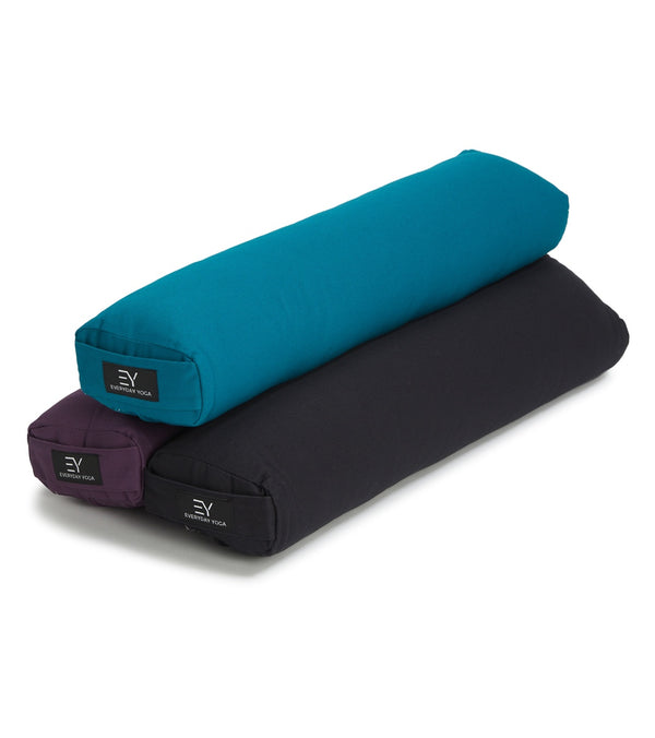 Everyday Yoga Cotton Pranayama Bolster - Peacock