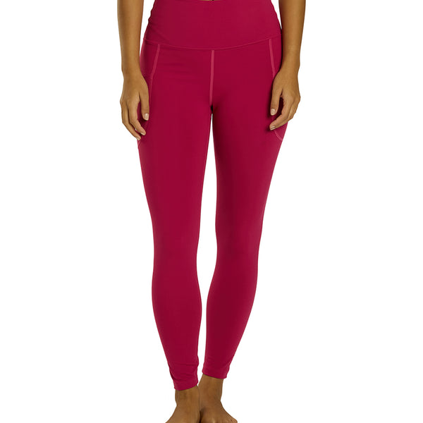 Everyday Yoga High Waisted Go-To Pocket 7/8 Leggings at YogaOutlet
