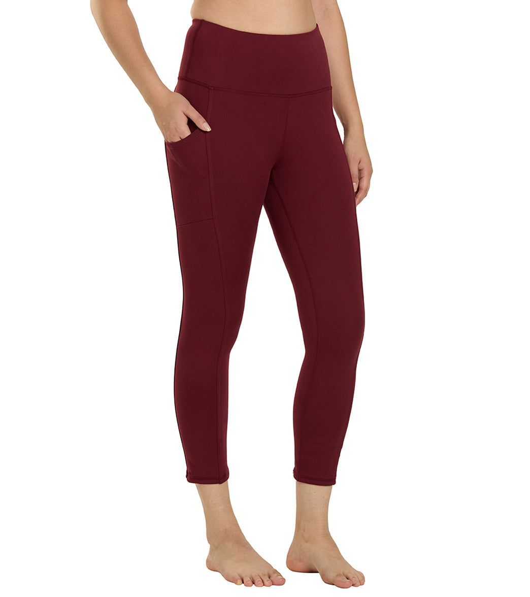 Marika Drew High Waisted Tummy Control Yoga Capris at EverydayYoga