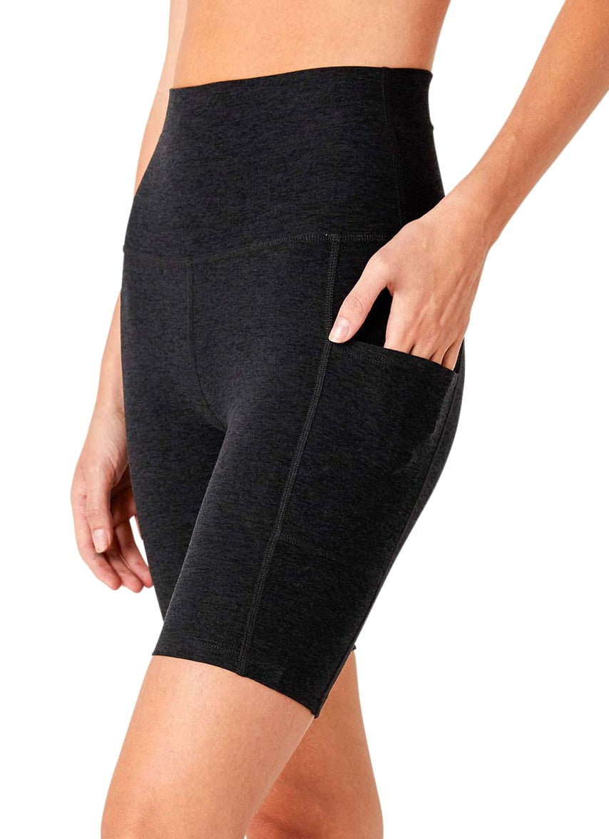Beyond Yoga Spacedye Team Pockets High Waisted Biker Shorts at