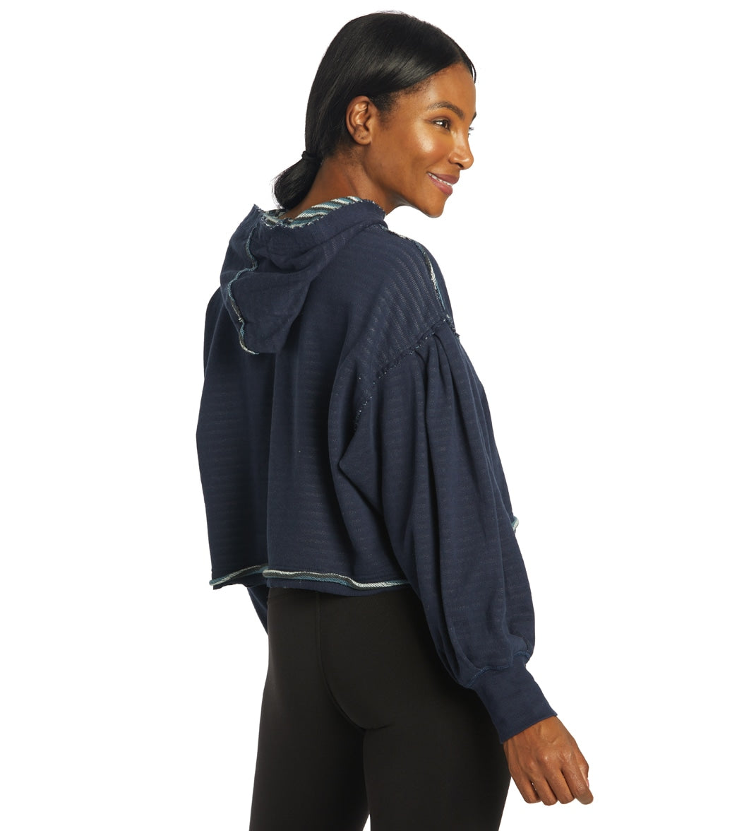 Free People Wandering Soul Reversible Hoodie at YogaOutlet.com