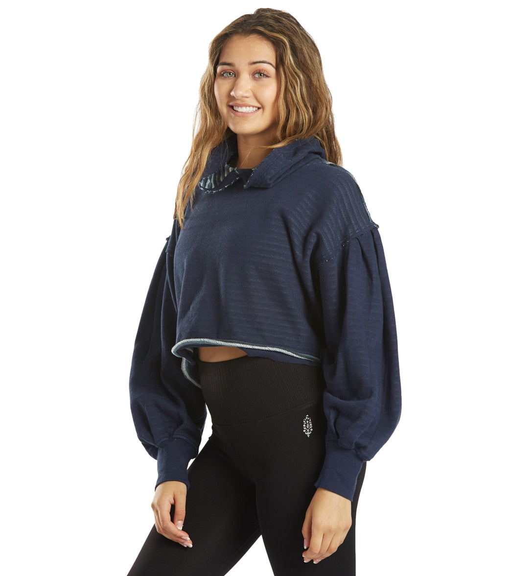 Z Reversible Hoodie, Z Sweat Pants Lサイズ Free People Wandering Soul Reversible Hoodie at YogaOutlet.com