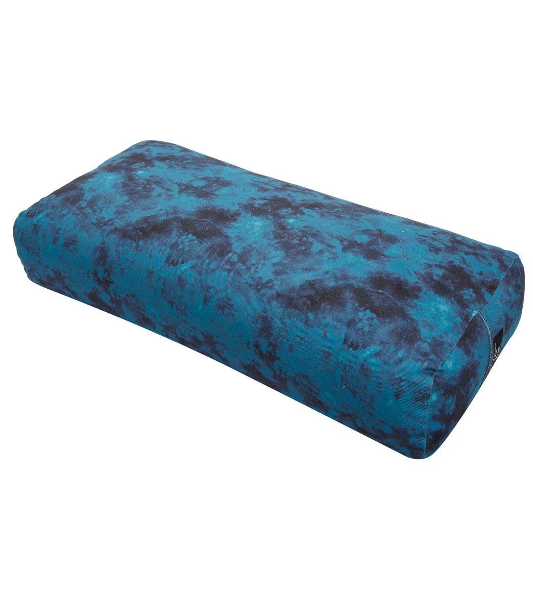 Everyday Yoga High Impact Tie Dye Rectangular Yoga Bolster at