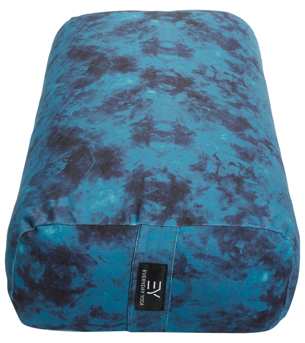 Everyday Yoga High Impact Tie Dye Rectangular Yoga Bolster at