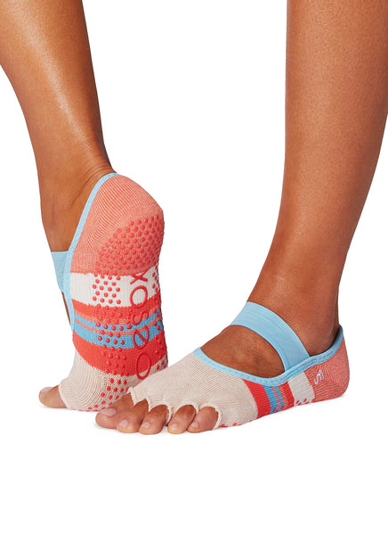 Toesox Mia Grip Half Toe Socks at EverydayYoga.com