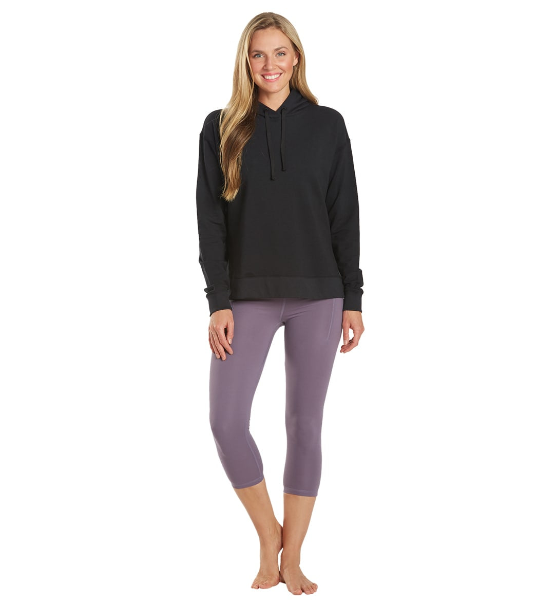 Everyday Yoga Uphold Solid High Waisted Capri Leggings With