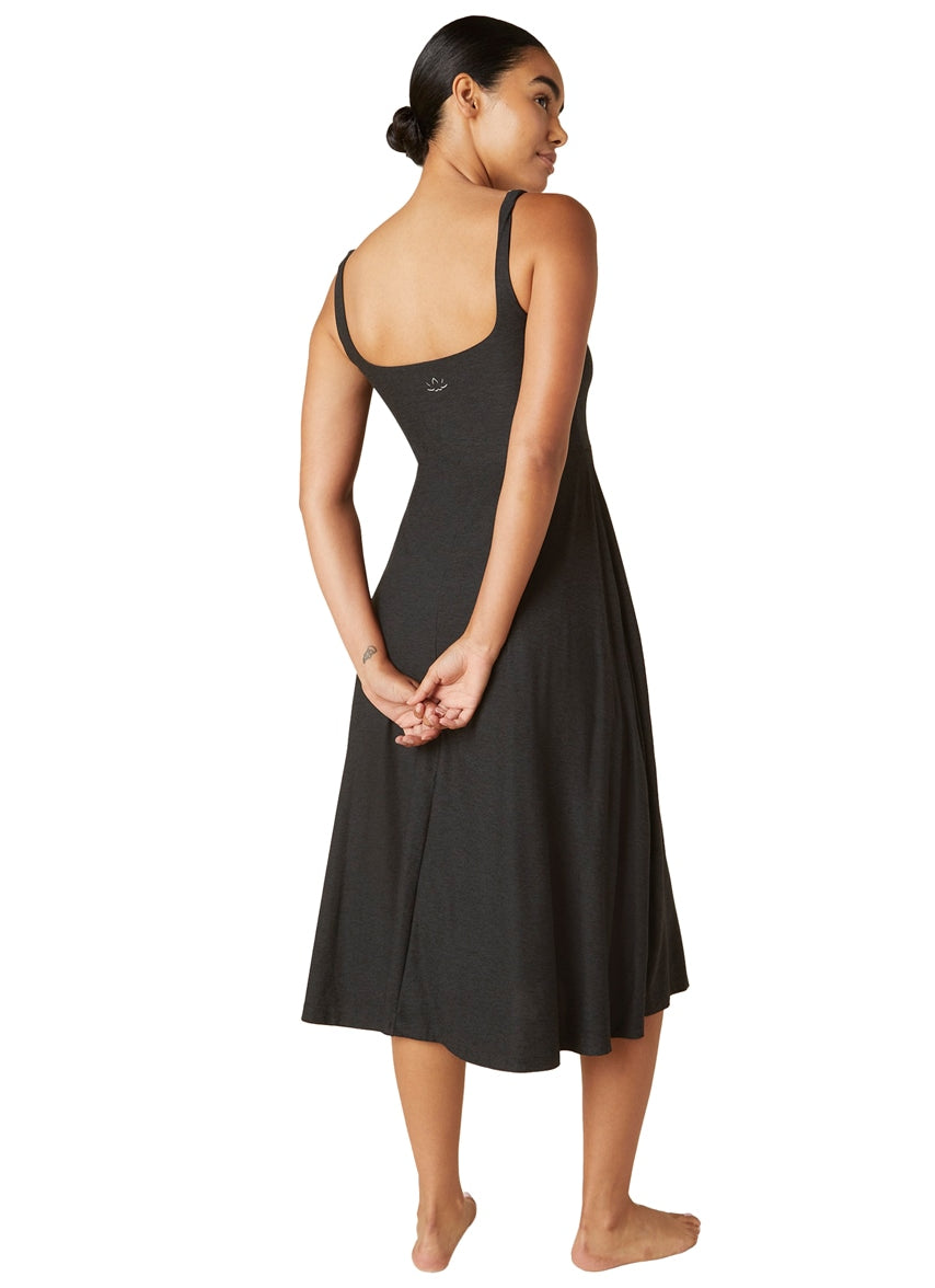Beyond Yoga Featherweight At The Ready Square Neck Dress