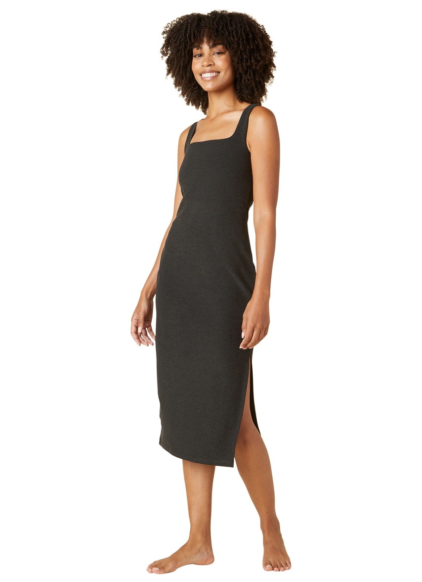 Beyond Yoga Spacedye Icon Midi Dress Darkest Night / Xs Beyond Yoga Spacedye Icon Midi Dress Darkest Night / Xs