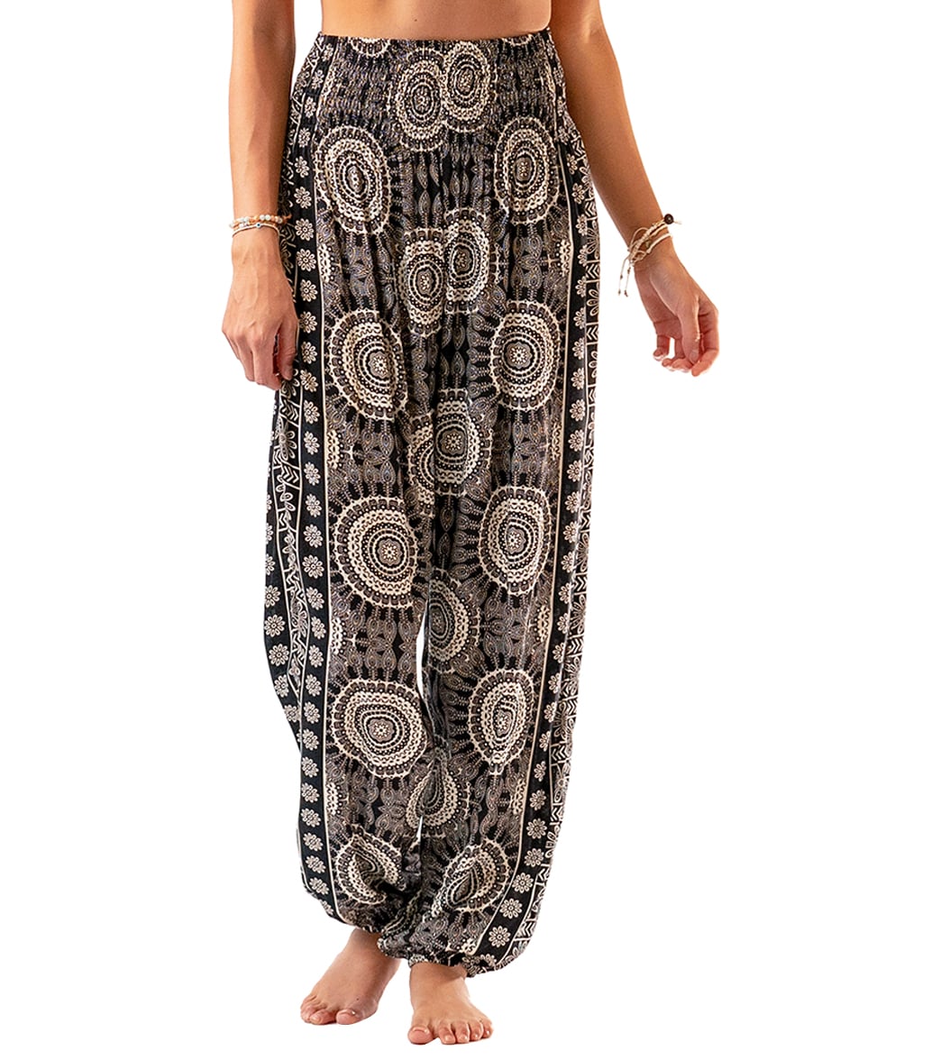 Lotus and Luna Mandala Harem Pants at YogaOutlet.com