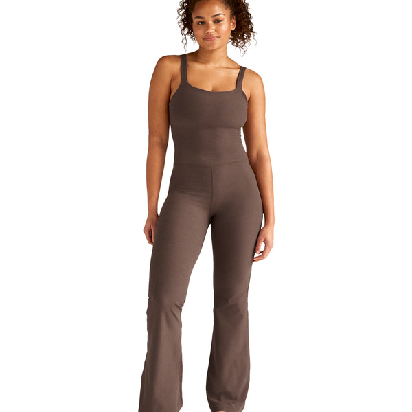 新品 80 house on the hill Jumpsuit Ballet Beyond Yoga Spacedye Hit The Scene Jumpsuit at EverydayYoga.com