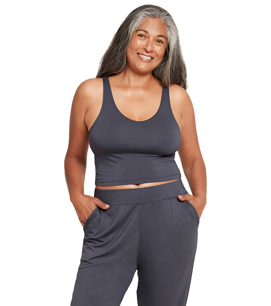 Boody Shelf Bra Crop Top at EverydayYoga.com