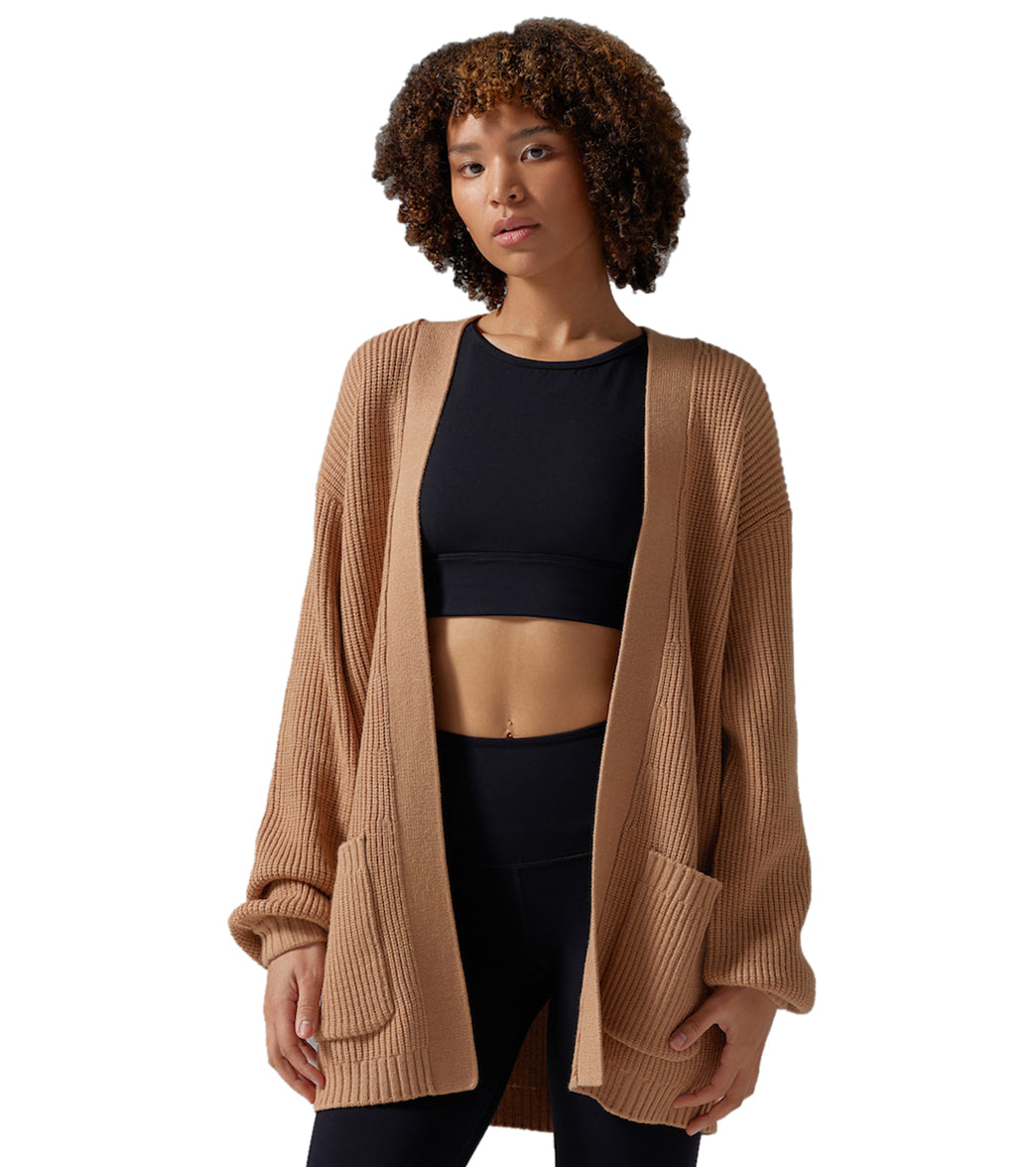 Tavi Alpine Long Cardigan at EverydayYoga.com - Free Shipping
