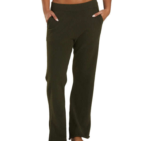 Spiritual Gangster Slim Wide Leg Chenille Pant at EverydayYoga.com