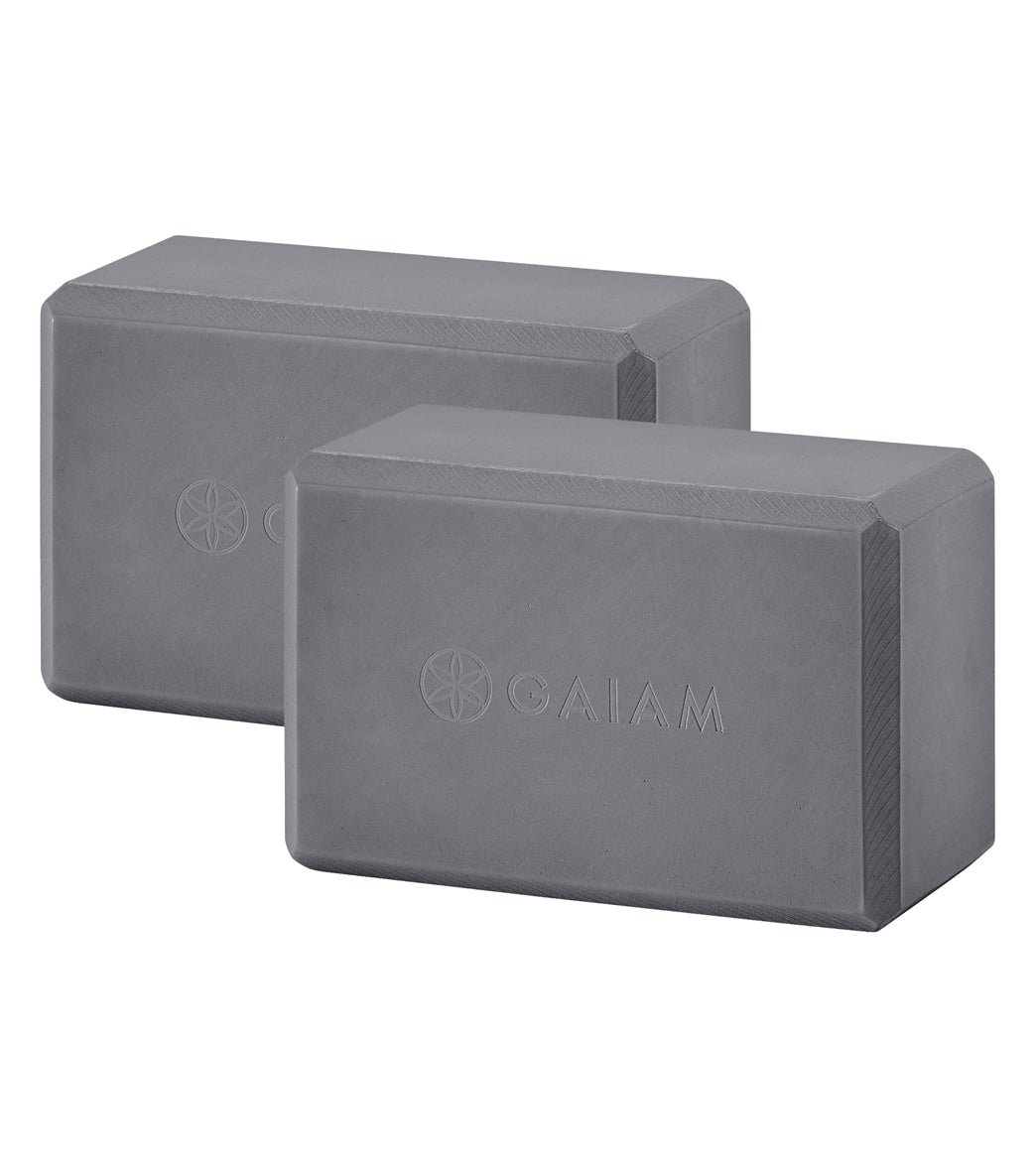 Gaiam 2 Pack Yoga Blocks at EverydayYoga.com